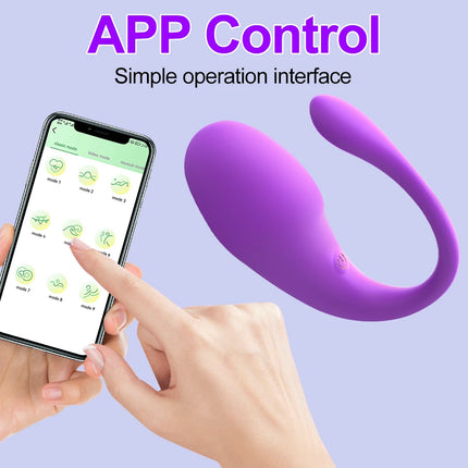 Wearable G-dot Love Egg Wireless Bluetooth Dildo Vibrator Egg APP for Female Control Clitoral Stimulator Adult Happy Massage Toy