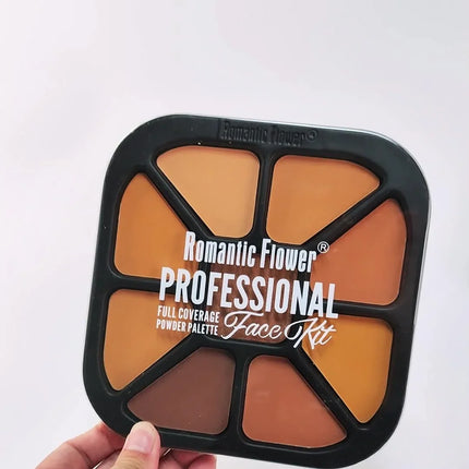 9 Colors Finishing Powder Palette Matte Natural Highlighting Fixing Waterproof Sweatproof Concealer Makeup Cosmetics For Women