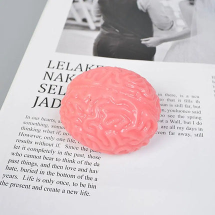 Brain Stress Balls For Adults & Kids Squishy Squeeze Toy For Anxiety Relief Sensory Fidget Toy For ADHD Autism Therapy Gift
