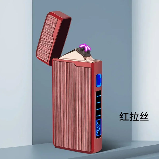 Rechargeable Plasma Dual Arc Lighter for Smokers Electric Encendedores Eléctrico Lighter Rechargeable Type C Type