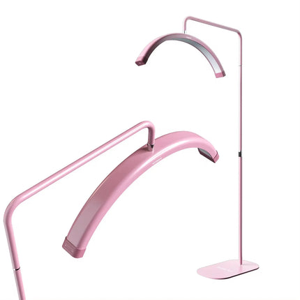 FOSOTO Overseas Warehouse LED Video Light Half-moon Fill Light Lash Nail Desktop Light For Beauty Eyelash Tattoo Makeup