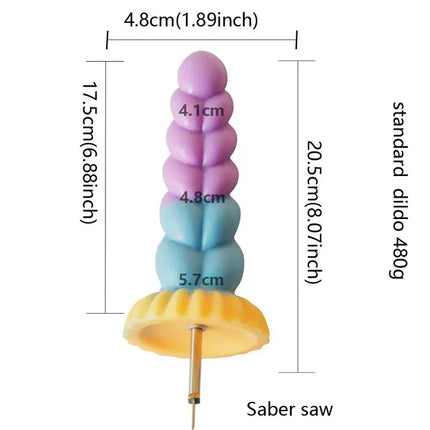 Sex Machine Sav Elastic Contraction Adapter for V-U-LOCK Attachments Dildo Saber Jigsaw Reciprocating Saw A Large Animal Dildo
