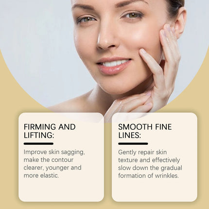 Ah-8 Firming Lifting Neck Cream Moisturizing Neck Lotion Roller For Crepey Skin Nourishing Smooth Fine Lines Serum Care Cosmetic