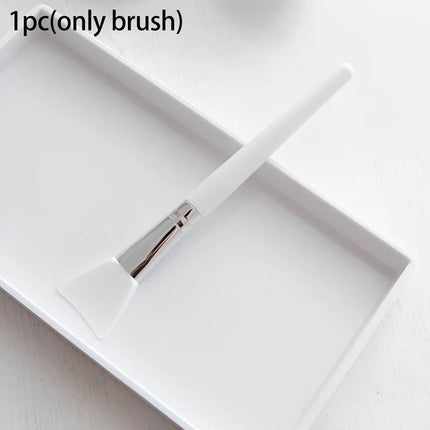 4pcs/Set DIY Face Mask Brush Set Multifunctional Soft Applicator Brushes Facial Mask Mud Application Women Beauty Skincare Brush