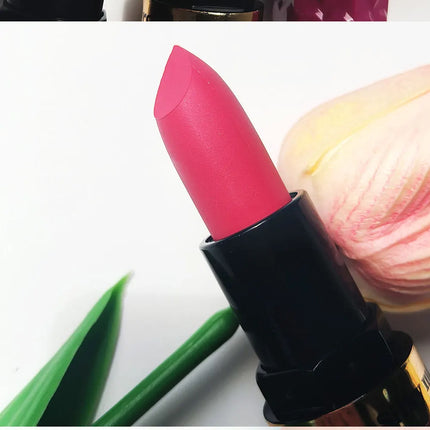 3PCS Matte Velvet Lipstick Set Waterproof Long Lasting Non Fade Moisturizing Lip Gloss Not Stick Cup