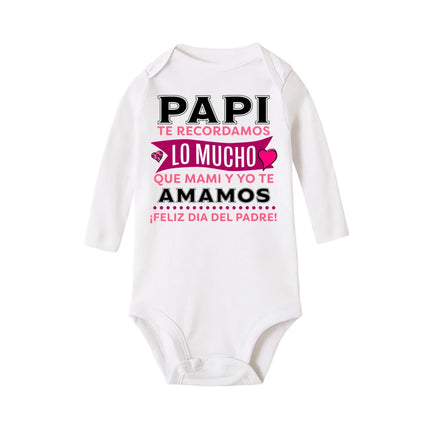 You Did A Great Job Dad Print Baby Romper Father's Day Toddler Bodysuits Girl Boy Clothing Fathers Day Baby Gift Clothes