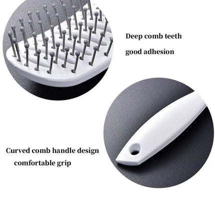 Salon Massager Comb Brush Detangling Drying Brush Anti Static Hollow Out Brush Scalp Massage Combs Styling Curly Hair Brush