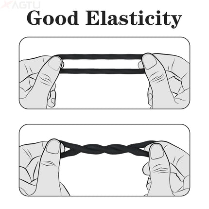 Silicone Cock Penis Rings Penis Ring Sex Toys for Men Enlargers Erection Enhancing Ultra Soft Long Lasting Stronger Cockring 18+