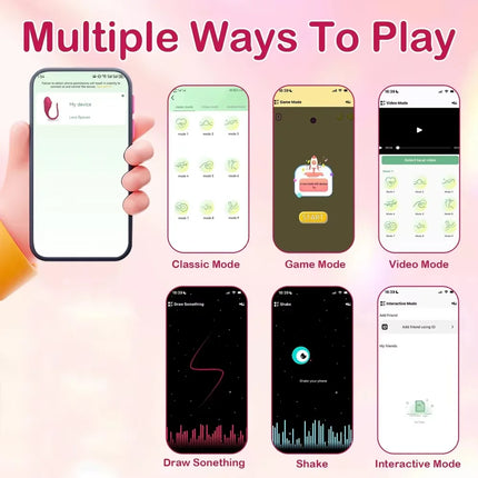 APP Controlled Vaginal Vibrators G Spot 9 Speed Anal Vibrating Egg Massager Wearable Stimulator Adult Sex Toys for Women Couples