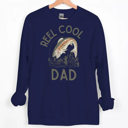 Reel Cool Dad/Mom Vintage Style Sweatshirt Men Women Fishing Lover Gifts Y2K Hoodies Long Sleeve Couple Matching Sweatshirts