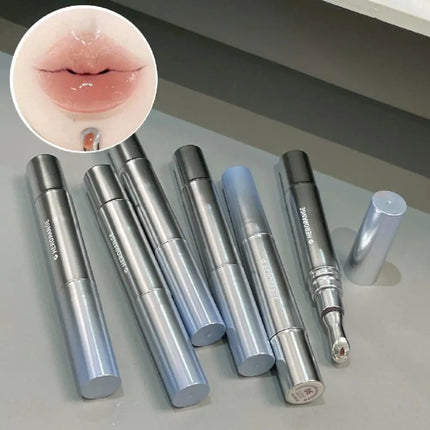 Mirror Watery Essence Lip Gloss Liquid Lipstick Jelly Lip Glaze Fading Lip Lines Water Light Jelly Makeup Moisturizing Lips Tint