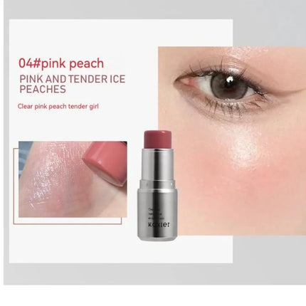 KAXIER High Gloss Stick Highlighter Blush Water Light Shimmer Waterproof Face Contour Illuminator Brighten Contouring Rouge