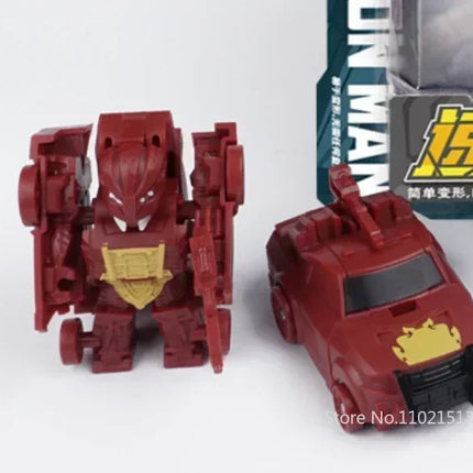 Children Toys Mini Transformation Robot Kit Toys Models 2 In 1 Deformed Car Toy Robots Toys for Kids Gift  Action Figure