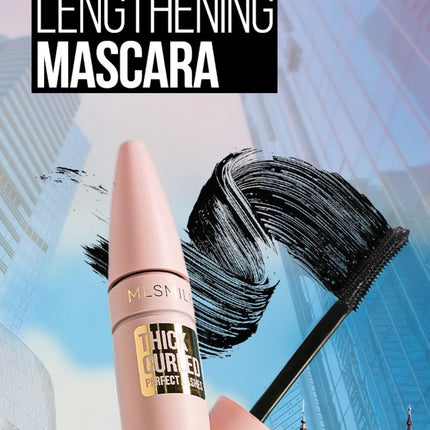 Colorful Mascara Thick Curl Waterproof Natural Eyelash Lengthens Long Lasting Quickly Dry Blue Brown Black Mascara Eye Makeup