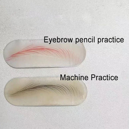 Practice practical operation of new eyebrows,eyebrow shape design,Silicone Tattoo Practice Skin eyebrow tattoo accessories