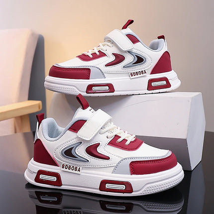 Children Casual Sneakers Fashion Comfortable Leather Outdoor Walking Board Shoes School Jogging Casual Shoes for Kids