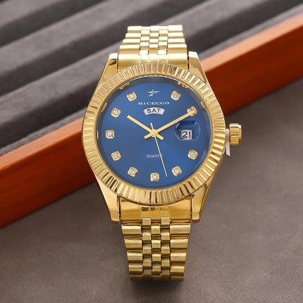 Men's Sport Wristwatches Casual Simple Fashion Calendar Week Quartz Watch Male Watches Reloj for Christmas New Year Gifts