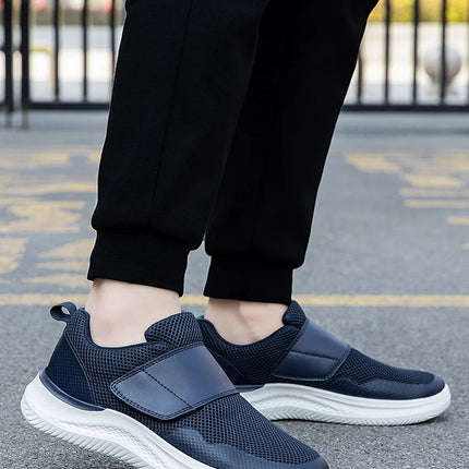 Men's Orthopedic Wide Swollen Feet Walking Casual Shoes Thumb Eversion Adjusting Soft Comfortable Diabetic Men's Shoes Large Size