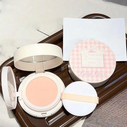 2 In 1 Double Layer Air Cushion Concealer Foundation Makeup Pressed Powder Full Coverage Moisturizing Makeup Base Cosmetic