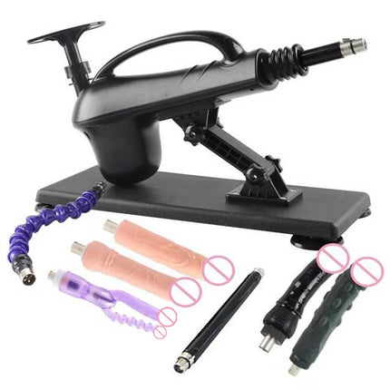 Portable Automatic Sex Machine with Big Dildo for Women Masturbation Pumping Gun for Couple Men Sex Toys