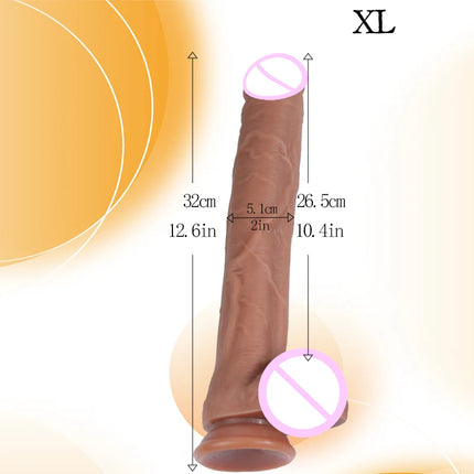7/8/12in Realistic Dildo, g-spot Silicone Dildos with Strong Suction Cup, Small Dildo for Anal vingina,Sex Toy for Women and Men