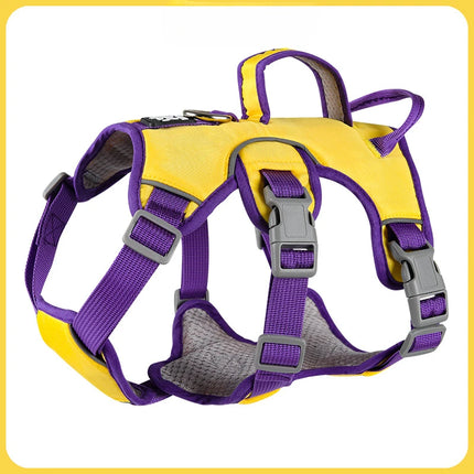 Durable Pet Dog Vest Harness Explosion-proof Large Dogs Harnesses Reflective French Bulldog Collar Shepherd Dogs Walking Supplies