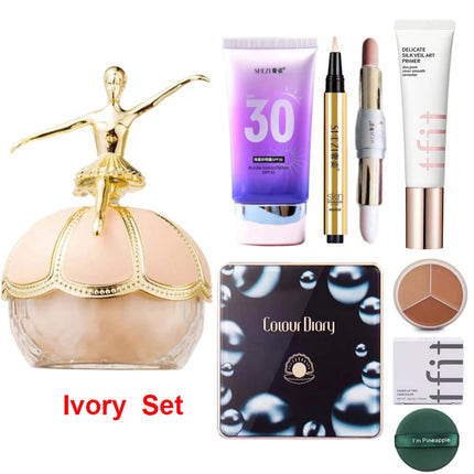 TFIT 3 Colors Concealer Palette Professional Makeup Face Eye Contour Face Spot Concealer Dark Circle Correcting Face Makeup