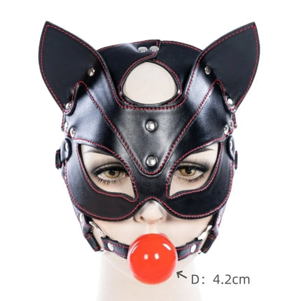 Adult Bold Open Cup Jumpsuit Sex Toy Kits with Unisex Forced Restraint Hood Mask for Couple Muscle Recovery Erotic Lingerie