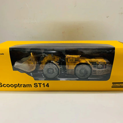 Atlas Copco Scooptram ST14 Underground Loader Muddy Edition 1/50 Scale DieCast Model New Box