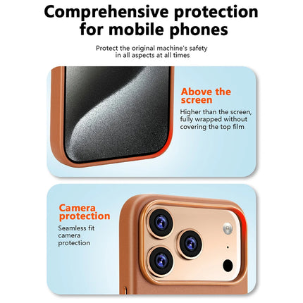 Magnetic PU Leather MagSafe Case / Coque Cuir PU Magnétique MagSafe