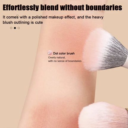 Professional Single Head Blush Brush for Ladies Makeup Honey Powder Brush Loose Powder Contour Blending Cosmetic Beauty Tools
