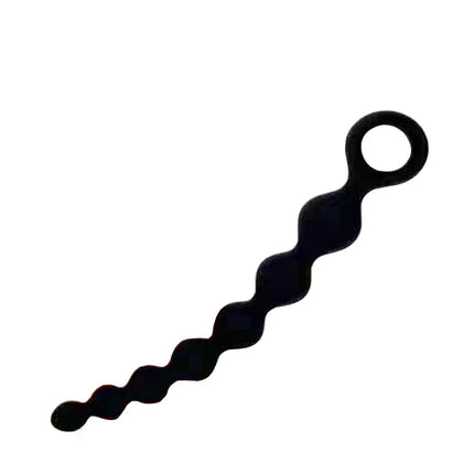 7 Beads Silicone Butt Plug, Reusable Anal Training Kit for Beginners Sex Toys