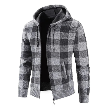 LEGIBLE 2025 Men's Sweaters Autumn Winter Wool Zipper Cardigan Sweaters Man Casual Knitwear Sweatercoat Male