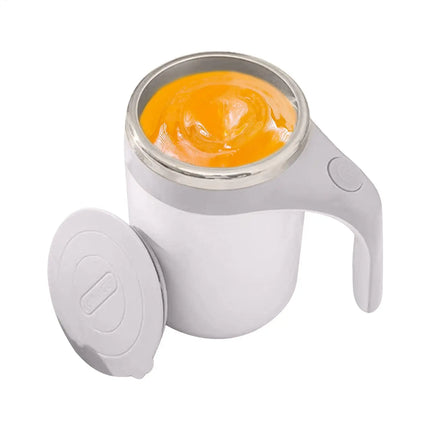 Fully automatic mixing cup, rechargeable soy milk, sesame paste water cup, portable electric magnetic rotating shaker coffee cup