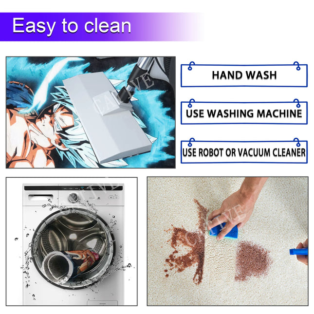Anime One Piece Manga Soft Anti-slip Area Rugs Home Bedroom Cartoon Decor Kitchen Bathroom Non-slip Mat Doormat Birthday Gift