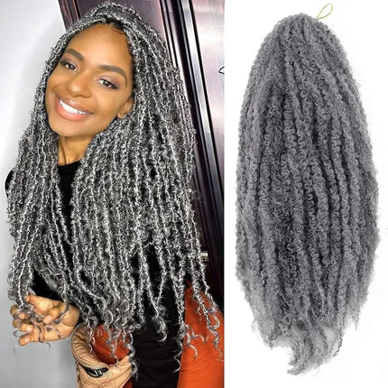 Marley Twist Braiding Hair 18Inch Long-Lasting Fluffy&Tangle-Free Cuban Twist Hair Crochet Hair Ombre Honey Brown T1B/30/27