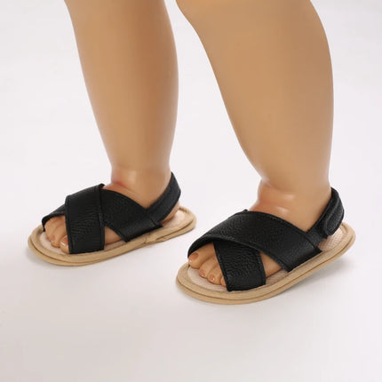Baby Boys Girls Summer Sandals 0-12 Months First Walkers Soft Sole Breathable Casual Comfortable