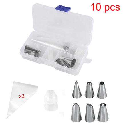 Pastry Socket Cake Nozzles for Confectionery Professional Set Icing Cream Piping Tips Cookies Cupcake Cake Decorating Tool