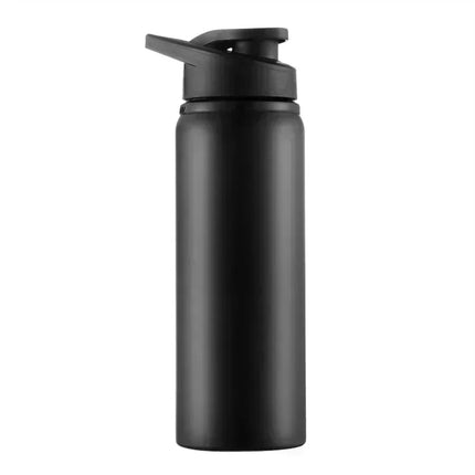 15PCS Portable Stainless Steel Bicycle Water Bottle Straight Drinking Outdoors Sports Travel Kettle Metal Water Bottle