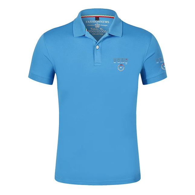 Rock Paper Scissors Table Saw Funny Carpenter Summer Fashion Sports Solid Color Polo Shirts Men Casual Breathable Short Sleeve