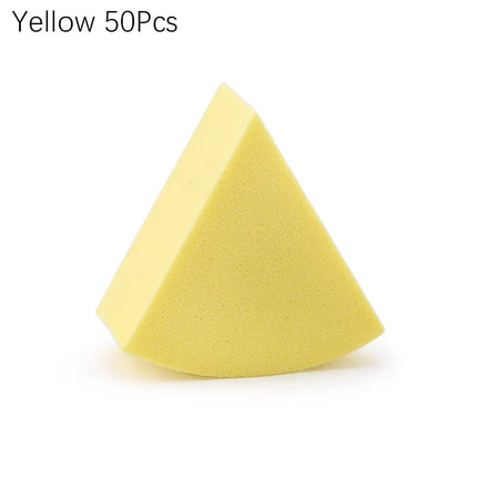 20/50 Pcs Triangle Makeup Blender 7 Colors Liquid Foundation Powder Wet and Dry Makeup Sponge