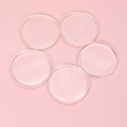 1Pcs Jelly Soft Silicone Gel Powder Puff Sponge for Cosmetic Face Foundation Bb Cream No Powder Eating Powder Makeup Tool