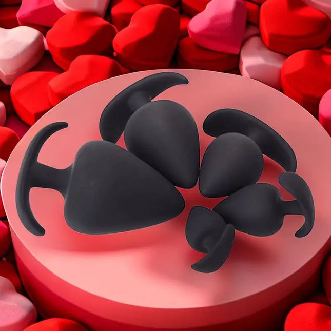 Silicone Anchor Anal Plug Big Butt Plug Anal Erotic Sex Toys For Men and Women 5 Sizes for Choice Drop shipping
