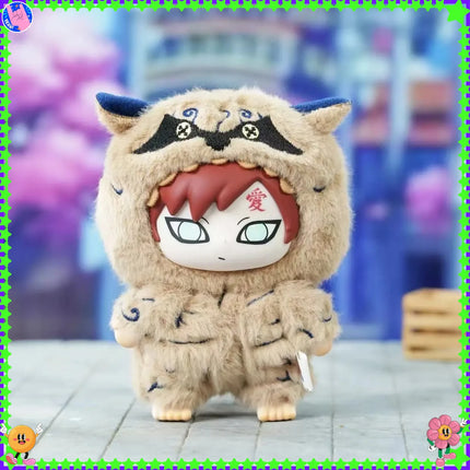 ii Shippuden Beast Party Series Cute Plush Doll Toy Cartoon Backpack Pendant Anime Peripheral Gift Box Naruto Blind Box Gift
