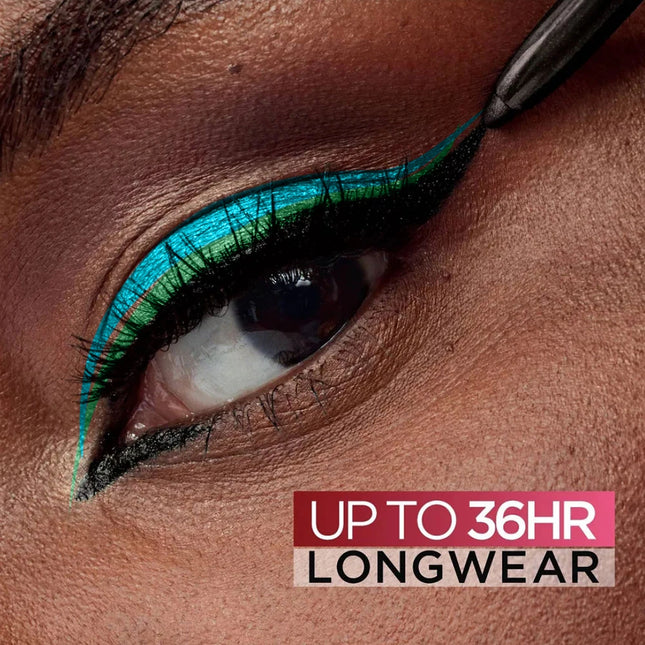 1pcs Luxurious Waterproof Long-Wearing Liquid Eyeliner - Smudge-Resistant, Transfer-Proof, Quick-Drying Formula With Easy