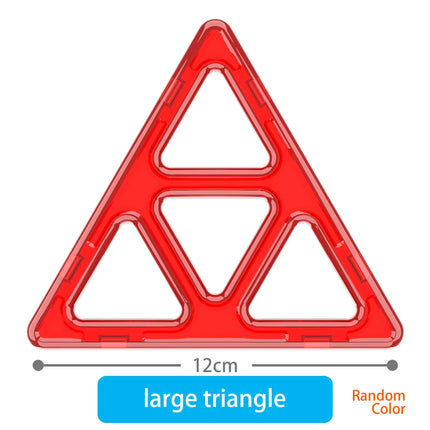 large Magnetic tiles Designer Magnet Building Blocks Accessories Educational Constructor Toys For Children Kids Girls Set Gift