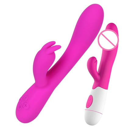 Normal/ Heated Dildos Rabbit Vibrators For Women Clitoris Nipple Stimulator Vaginal Anal Plug Sex Toys Female Masturbator Erotic