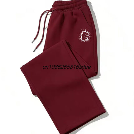 2026 Mens Sweatpants Printing Fashion Trend Jogging Trousers Versatile Soft High Quality Street Elastic Waist Casual Pants