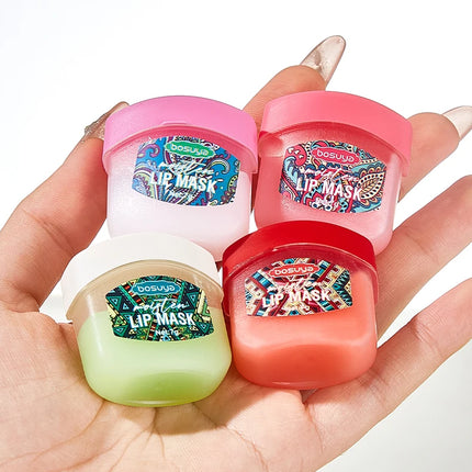 8-piece Lipstick + Hand Cream Set, Fruit Flavor, Long-lasting Hydration, Light and Non-Greasy, Daily Care, Christmas Gift