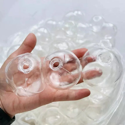 Clear TPR Empty Squeeze Ball Skin Casting Mold Round &Turtle Shape DIY Toy Making Shell Elastic Blank Mold for Stress Relief Toy
